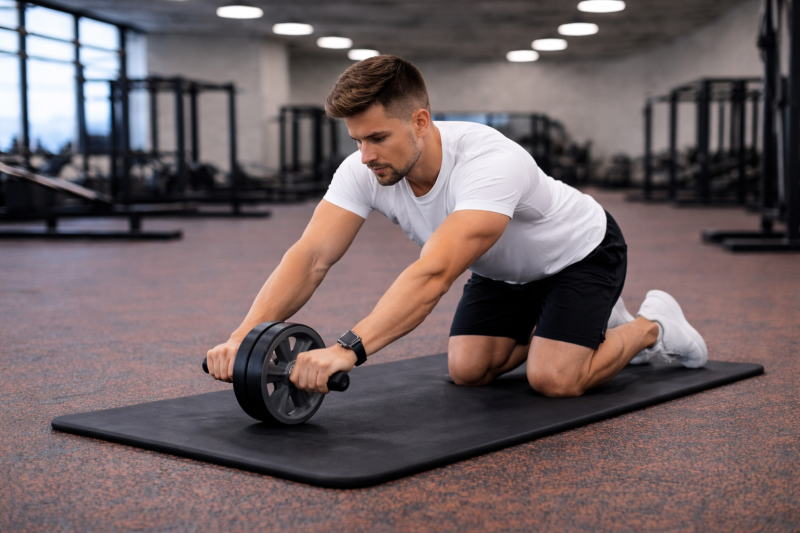 Ab Wheel Rollout
